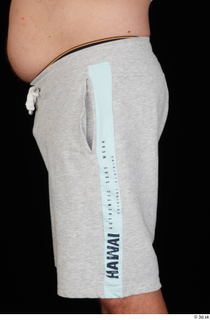 Louis dressed grey shorts sports thigh 0003.jpg